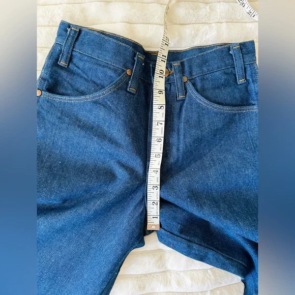 **SOLD** VINTAGE 70s Deadstock Wrangler Super Star Flare Jeans - Picture 9 of 11